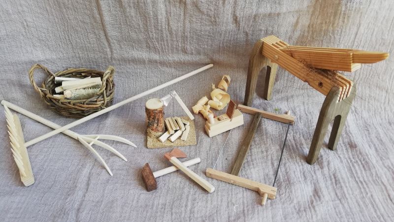 Werkzeug Erzählfigur Zubehör Eglifigur